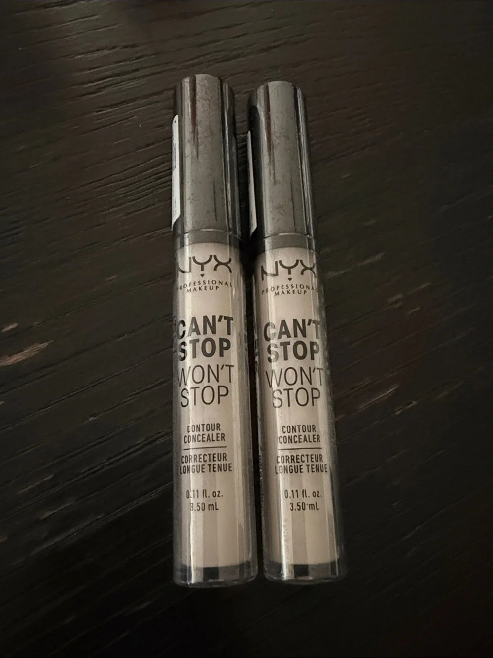 NYX Can't Stop Won't Stop Contour Concealer - CSWSC01 pale (2 pack)